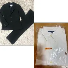 ARMANI JUNIOR スーツ上下セット　140 150 白シャツ　卒業式