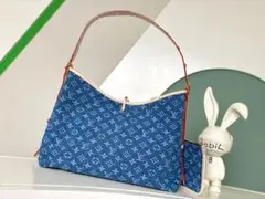 Louis Vuitton デニムショルダーバッグ