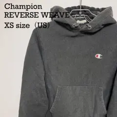 Champion リバースウィーブ パーカー XS レディース グレー 古着