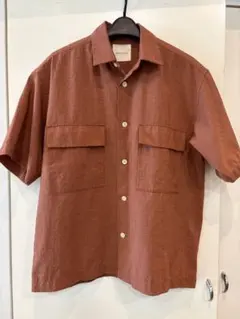 FREAK'S STORE 半袖シャツ ブラウンのサムネイル