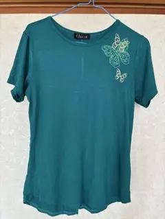 Chacott 半袖Tシャツ バタフライプリント　Ｍサイズのサムネイル