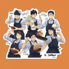 ハイキュー!! 大戸屋書き下ろしダイカットビジュアルボード