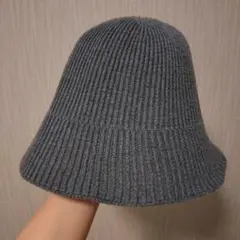 AZULグレー バケットハット フリーサイズ