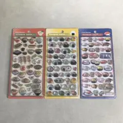 ボンボンドロップシール　和柄　ラーメン　おにぎり　寿司　3種　正規品