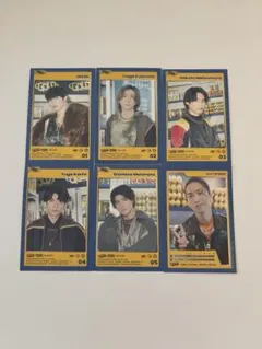 SixTONES トレカ6枚セット　GOLD