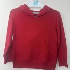 赤いフード付きトレーナー 95cm