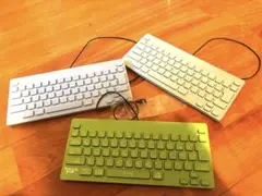 チャレンジタッチ　未使用　日本語配列薄型キーボード3つセット
