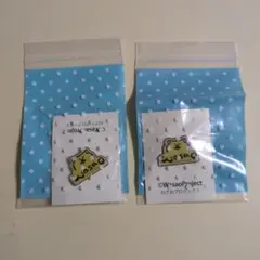 Wasao Project(わさおプロジェクト) ピンバッチ 2点セット