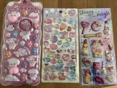 お尻シール　 立体シール3D シャカシャカシール　セット