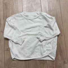 DAILY LINE ホワイト トレーナー 95サイズ