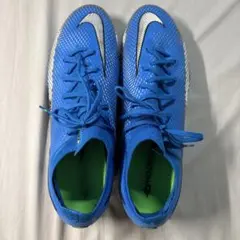 NIKE Phantom サッカースパイク　ブルー/シルバー