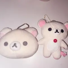 コリラックマ ぬいぐるみ がま口ポーチ 平成レトロ サンエックス
