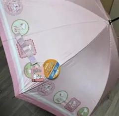 新品　スヌーピー　ワンタッチ式晴雨兼用　全長87cm ピンクのサムネイル