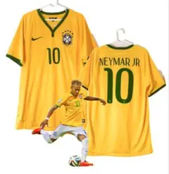 2012 ロンドン五輪　ブラジル代表　ホーム　ネイマール　正規品　未使用　当時物 メルカリ
