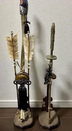 金属製 2本 双刀 双剣 武具 模造刀 洋刀 コスプレ 武術 アニメ 西洋剣