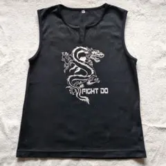 RADICAL FITNESS ドラゴンプリントタンクトップ