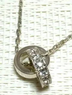 【美品】ミシェルクラン MK ネックレス シルバー