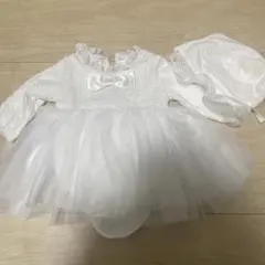 【美品】ベビー セレモニードレス ロンパース 女の子