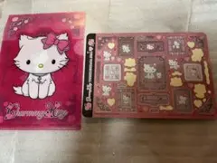 チャーミーキティ　シール、クリアファイル
