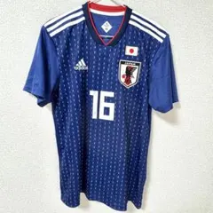 日本代表 JFA #16 山口蛍 サムライブルー ユニフォーム ゲームシャツ