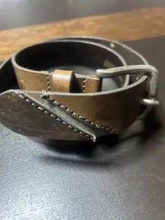 diesel レザー ブラウン ベルト