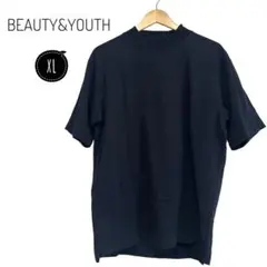 【美品】BEAUTY&YOUTH Tシャツ ブラック 無地 XLサイズ 夏