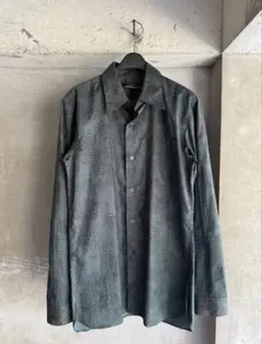 00s CHRISTOPHE LEMAIRE Dark Floral Shirtのサムネイル