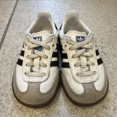 adidas Samba ホワイト/ブラック スニーカー