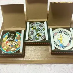 ディズニー キャラクター 豆皿 3枚セット