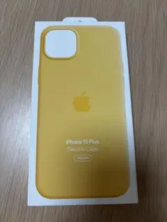 iPhone 15 Plus シリコンケース サンシャイン