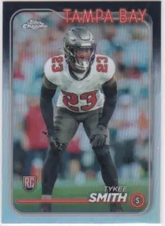 TYKEE SMITH RC! 2024 TOPPS CHROME REF