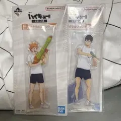 ハイキュー!! 一番くじアクリルスタンド 2個セット 日向 影山