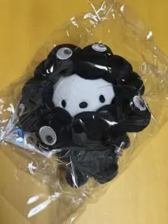 新品未使用】サンリオミャクミャク ハンギョドン カラビナ付き 黒