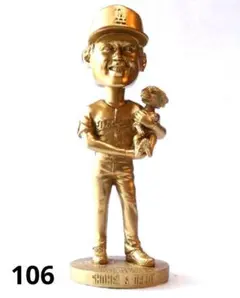 限定品金色 大谷翔平 デコピン バブルヘッド +大谷翔平 デコピン ボブルヘッド 金色の大谷＆デコピンに