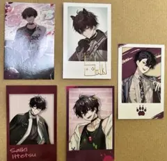 にじさんじ Oriens 佐伯イッテツ チェキ風カード 5点セット おまけつき
