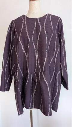 ◆104◆八分袖チュニック◆M〜Lサイズ◆