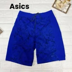asics アシックス ハーフパンツ レディースS ブルー スポーツ ランニング
