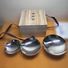 純銀 銀杯 三っ重 桐箱 約211g - メルカリ