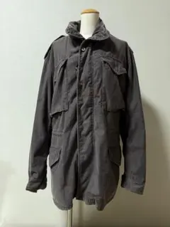 ビンテージ　80s M65 フィールドジャケット　ミリタリー ブラウンカモ