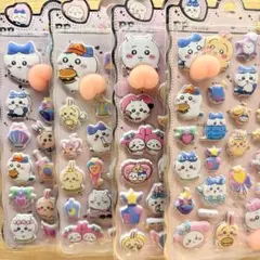 4枚セット ちいかわおしりシール ぷにぷに