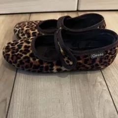 美品　Cienta ヒョウ柄 バレエシューズ　シエンタ　レオパード　21cm