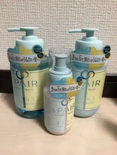 ＆PAIR コントロールモイスト2in1 シャンプートリートメントミルクセット