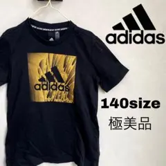 【極美品】アディダス　Tシャツ　デカロゴ