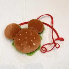 ミッキー　ハンバーガー　パスケース　ポーチ　ディズニーリゾート公式