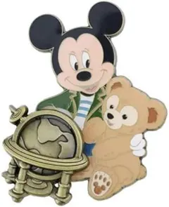 新品未使用♡ダッフィーのワンダフルヴォヤッジ♡ピンバッジ