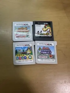 3DS DS ソフトまとめ売り どうぶつの森 太鼓の達人 ハッピーホーム マリオ