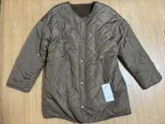 DAY CLOSET ボア&キルティングリバーシブルジャケット モカ 新品