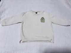 moimoln（着用感90cm）ワンポイントスエット