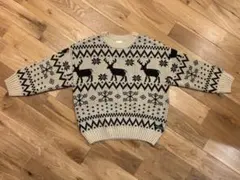 クリスマス　ニット　セーター