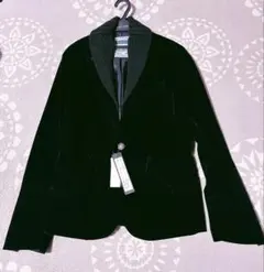 V-MEN メンズ　ベロア　ジャケット　Lサイズ　黒　未使用